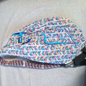 Kavu Limited Edition Canvas Rope Bag Aqua Blue Green